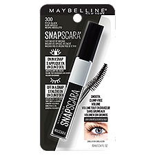 Maybelline New York Snapscara 300 Pitch Black Mascara, 0.34 fl oz