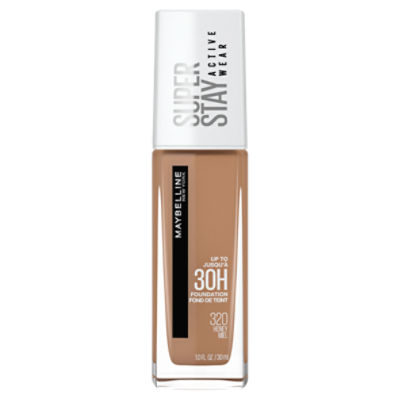 Maybelline New York Super Stay Active Wear 320 Honey Foundation, 1.0 fl oz