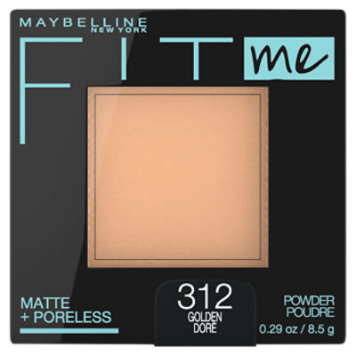 Maybelline New York Fit Me 321 Golden Matte + Poreless Pressed Powder, 0.29 oz