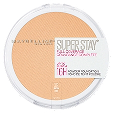 Maybelline New York Super Stay Powder Foundation, 312 Golden Full Coverage, 0.21 Ounce