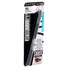 Maybelline New York Tattoo Studio 900 Deep Onyx Waterproof Sharpenable Gel Pencil, 0.04 oz