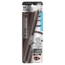 Maybelline New York Tattoo Studio 910 Bold Brown Waterproof Sharpenable Gel Pencil Liner, 0.04 oz