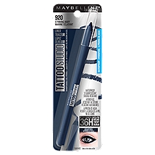 Maybelline New York Tattoo Studio 920 Striking Navy Waterproof Sharpenable Gel Pencil Liner, 0.04 oz