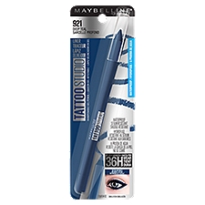 Maybelline New York Tattoo Studio 921 Deep Teal Waterproof Sharpenable Gel Pencil Liner, 0.04 oz