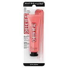 Maybelline New York Cheek Heat 30 Coral Ember Sheer Gel-Cream Blush, 0.27 fl oz