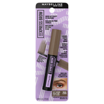 Maybelline Brow Fast Sculpt Augenbrauenmaske – Braut & Formt Deine Brauen Den Ganzen Tag, Farbe 02 Soft Brown