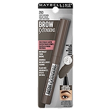 Maybelline New York Brow Extensions 260 Deep Brown Fiber Pomade Crayon, 0.014 oz