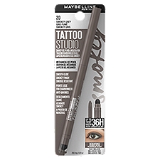 Maybelline New York Tattoo Studio 20 Smokey Grey Mechanical Gel Pencil Liner, 0.01 oz