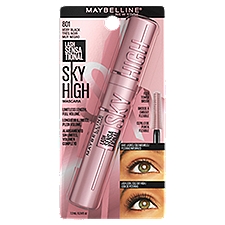 Maybelline New York Lash Sensational 801 Very Black Sky High Washable Mascara, 0.24 fl oz