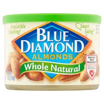Blue Diamond Whole Natural Almonds, 6 oz ShopRite