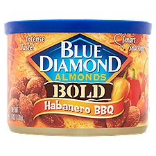 Blue Diamond Bold Habanero BBQ, Almonds, 6 Ounce