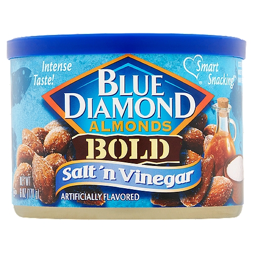 Blue Diamond Bold Salt 'n Vinegar Almonds, 6 oz