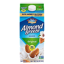 Blue Diamond Almonds Almond Breeze Original Almondmilk, half gallon, 0.5 Gallon
