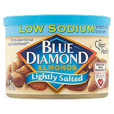 Blue Diamond Low Sodium Lightly Salted Almonds, 6 oz