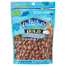 Blue Diamond Bold Salt 'n Vinegar Almonds Value Pack, 16 oz