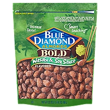 Blue Diamond Almonds Bold Wasabi & Soy Sauce Flavored Almonds, 25 oz