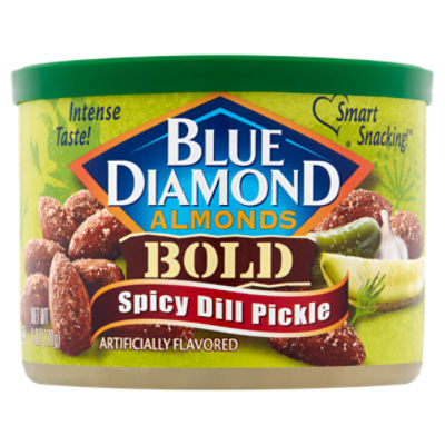 Blue Diamond Almonds Bold Spicy Dill Pickle Almonds, 6 oz, 6 Ounce