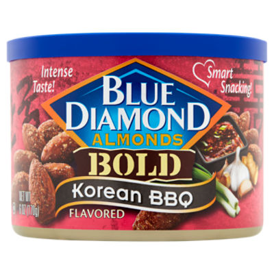 Blue Diamond Bold Korean BBQ Flavored Almonds, 6 oz