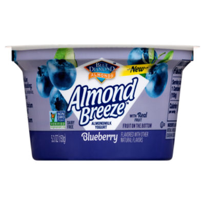 Blue Diamond Almonds Almond Breeze Blueberry, Almondmilk Yogurt