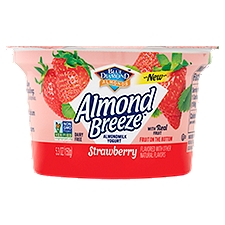 Blue Diamond Almonds Almond Breeze Almondmilk Yogurt, Strawberry, 5.3 Ounce
