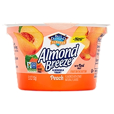 Blue Diamond Almonds Almond Breeze Almondmilk Yogurt, Peach, 5.3 Ounce