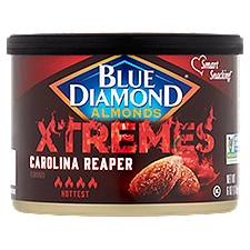 Blue Diamond Almonds Xtremes Carolina Reaper Flavored Almonds, 6 oz