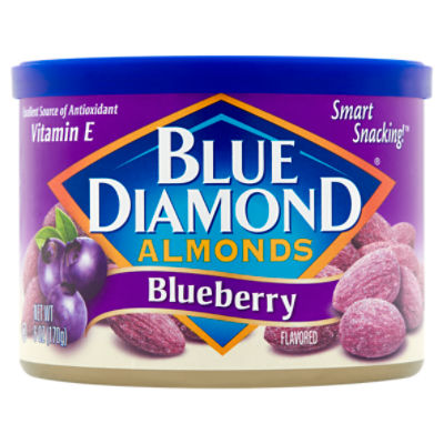 Blue Diamond Blueberry Flavored Almonds, 6 oz, 6 Ounce