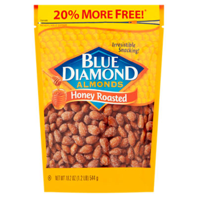 Blue Diamond Almonds Honey Roasted Almonds, 19.2 oz