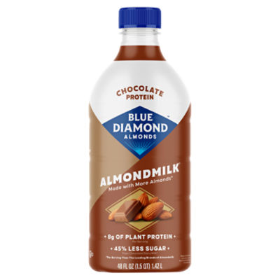 Blue Diamond Almonds Chocolate Protein Almondmilk, 48 fl oz