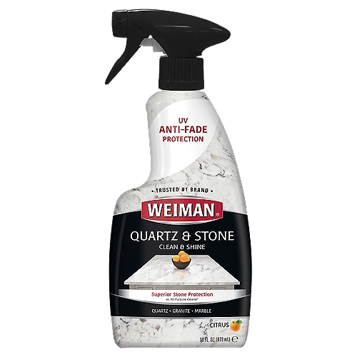 Weiman Quartz & Stone Clean & Shine Citrus Cleaner, 16 fl oz