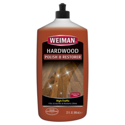 Weiman High Traffic Hardwood Polish & Restorer, 32 fl oz