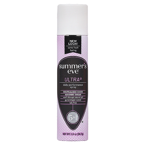 Summer's Eve Ultra 5 in 1 Daily Performance Spray, 2.0 oz