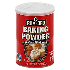 Rumford Double Acting, Baking Powder, 8.1 Ounce