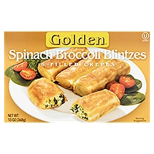 Golden Spinach Broccoli, Blintzes, 13 Ounce
