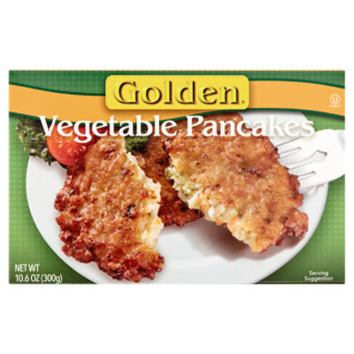 Golden Vegetable Pancakes, 8 count, 10.6 oz, 10.6 Ounce
