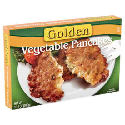 Golden Pancakes Vegetable