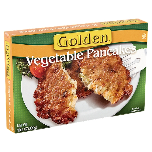 Golden Vegetable Pancakes, 8 count, 10.6 oz