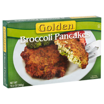 Golden Broccoli Pancakes, 8 count, 10.6 oz