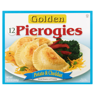 Golden Potato & Cheddar Pierogies, 12 count, 16.5 oz, 16 Ounce