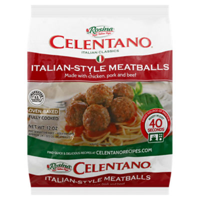 Celentano Italian Style Meatballs