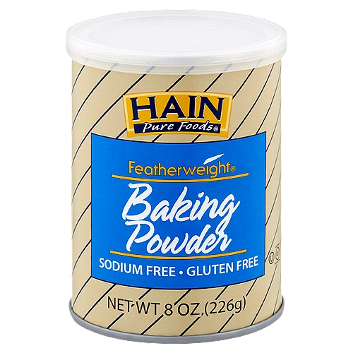 Hain Pure Foods Featherweight Baking Powder, 8 oz