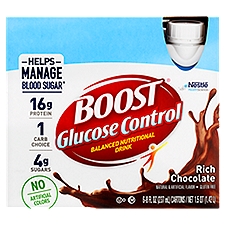 Boost Glucose Control - Chocolate Sensation, 48 fl oz