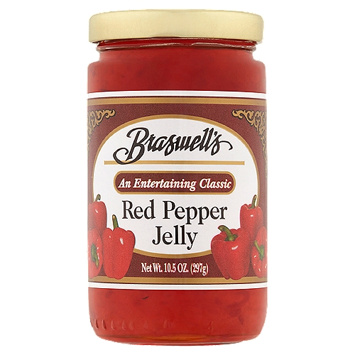 Braswell's Red Pepper Jelly, 10.5 oz