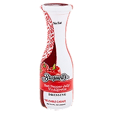 Braswells Red Pepper Jelly Vinaigrette Dressing, 9 Fluid ounce