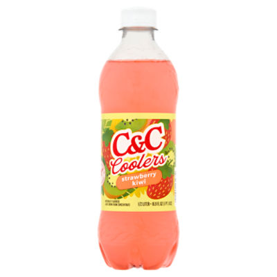 C&C Coolers Strawberry Kiwi Juice Drink, 16.9 fl oz