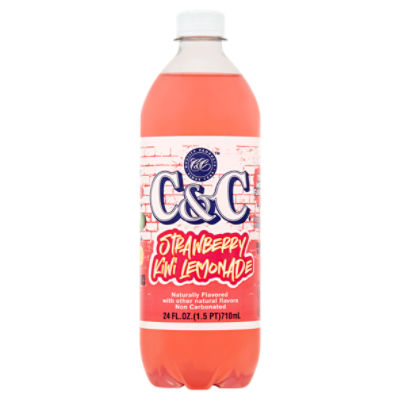 C&C Strawberry Kiwi Lemonade Juice Drink, 24 fl oz