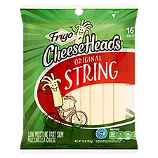 Frigo Cheese Heads Original String Cheese, 16 count, 16 oz, 16 Ounce