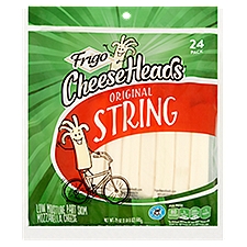 Frigo Cheese Heads Original String Mozzarella, Cheese, 24 Ounce