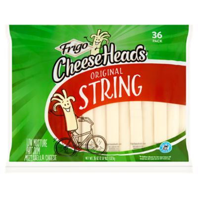 Frigo Cheese Heads Original Low Moisture Part Skim Mozzarella Cheese