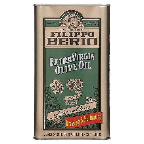 Filippo Berio Extra Virgin Olive Oil, 33.8 fl oz